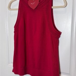 Tommy Hilfiger Red Tank Top